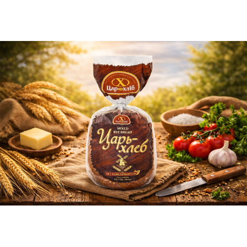 Rye Bread Tsar-Hleb – Roshen, 400 g – Groceries