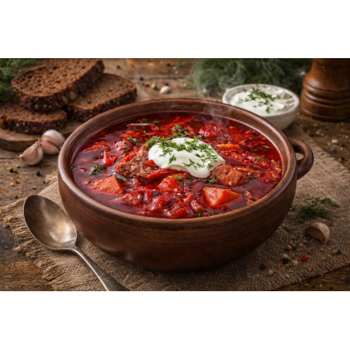 Red borscht (Fully Cooked & Ready to Eat) – Fully Cooked & Ready to Eat