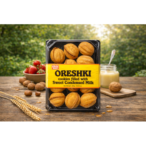 Oreshki Cookies with Sweet Condensed Milk – Groceries