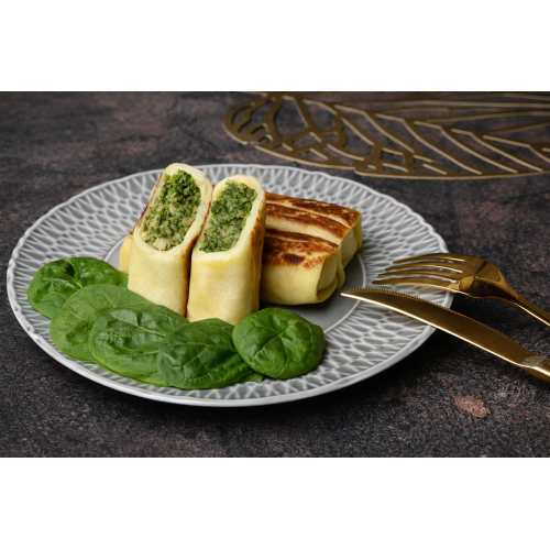 Salmon and spinach crepes – Crepes