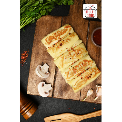 Chicken and mushroom crepes – Crepes
