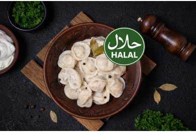 HALAL Beef pelmeni (meat dumplings)