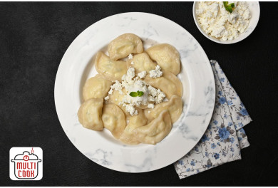 Sweet cheese pierogy (Varenyky)