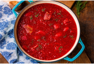 Red borscht