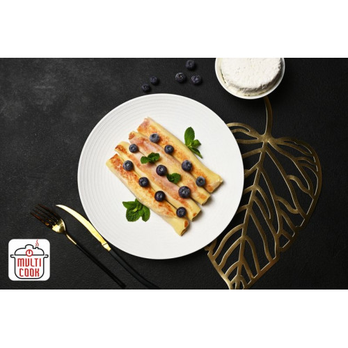 Cheese and blueberry crepes – Crepes